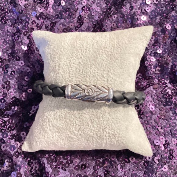 David Yurman Sz 8 Mm Chevron Bracelet - Picture 2 of 4